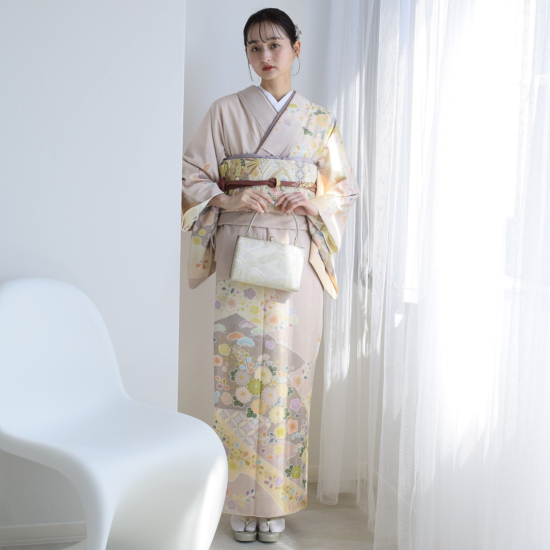 レンタル】訪問着セット JAPAN STYLE 国産生地 結婚式 卒業式