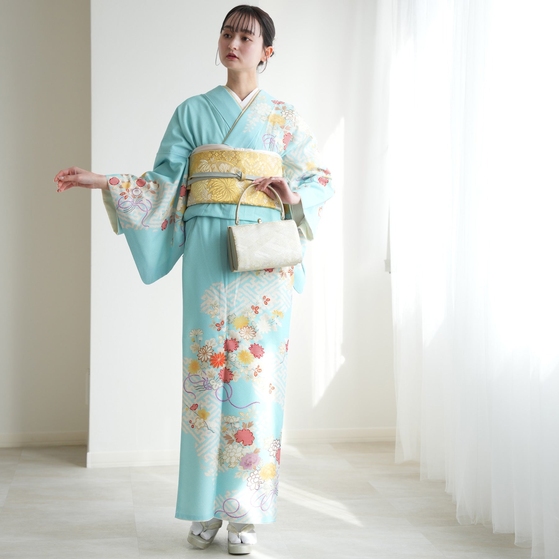 レンタル】訪問着セット JAPAN STYLE 国産生地 結婚式 卒業式 入学式
