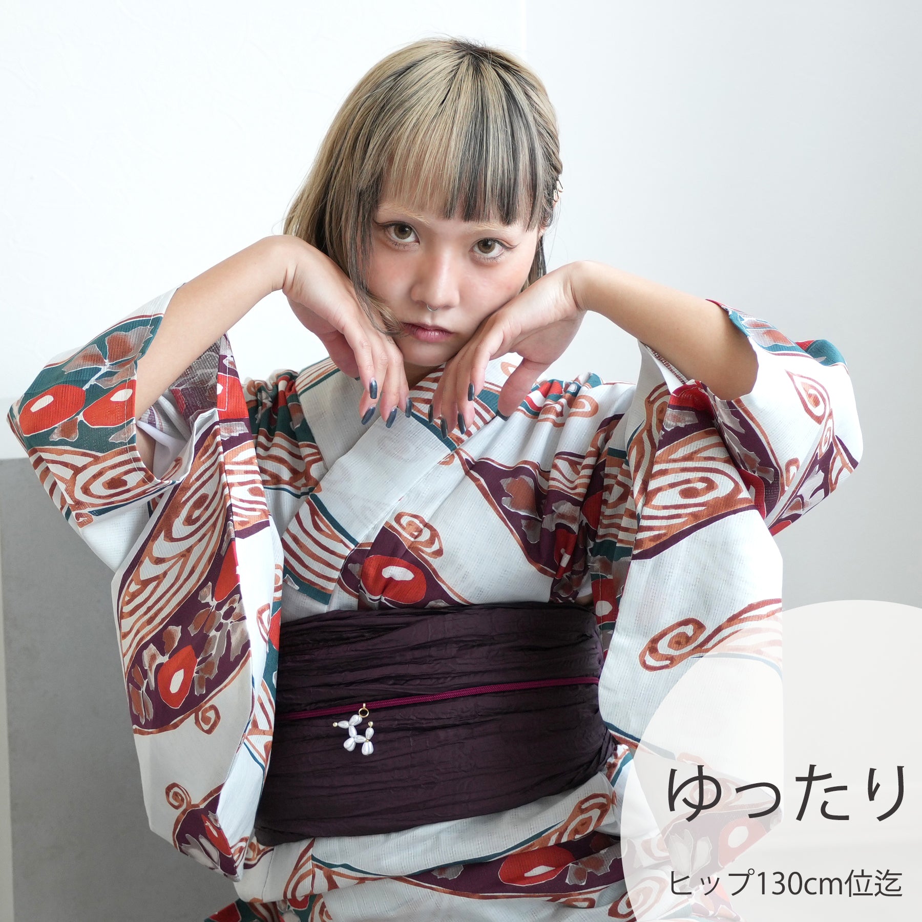 【ふりふ】浴衣　縞に万寿菊　ターコイズブルー ふりふ】浴衣 縞に万寿菊 ターコイズブルー 楽天市場