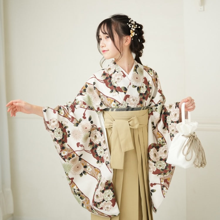 ひよこ商店 レンタル】七五三 7歳 女の子 ひよこ商店 着物 日本製作り帯