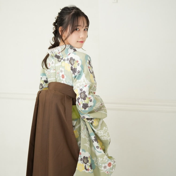 レンタル品】ひよこ商店 2尺袖 袴 15点セット 83-87cm 古典柄 レトロ  