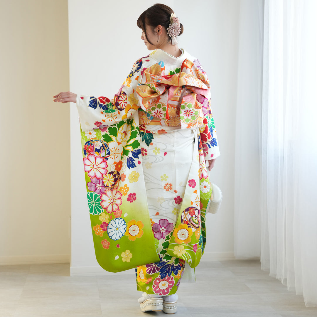 振袖・袋帯セット　正絹　着物 1000600600_5978bd78-8be3-4e84-