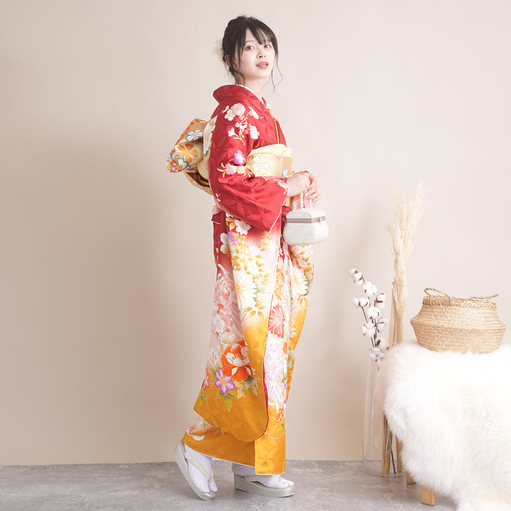 （美品）　正絹　夏着物 美品 千總謹製 大丸屋扱い 絽 夏着物 落款 正絹 仕付け糸付 訪問