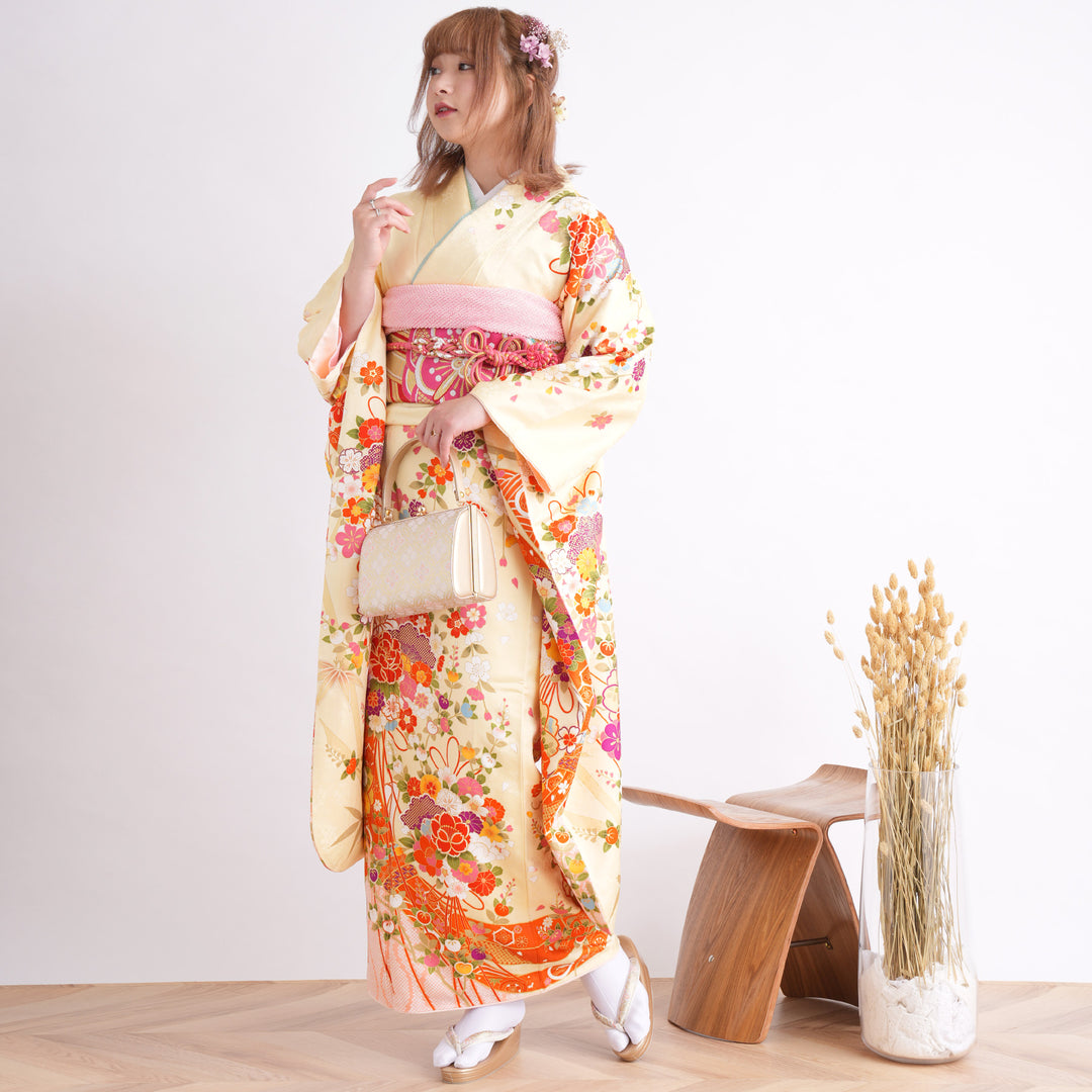 振袖(正絹)6点セット