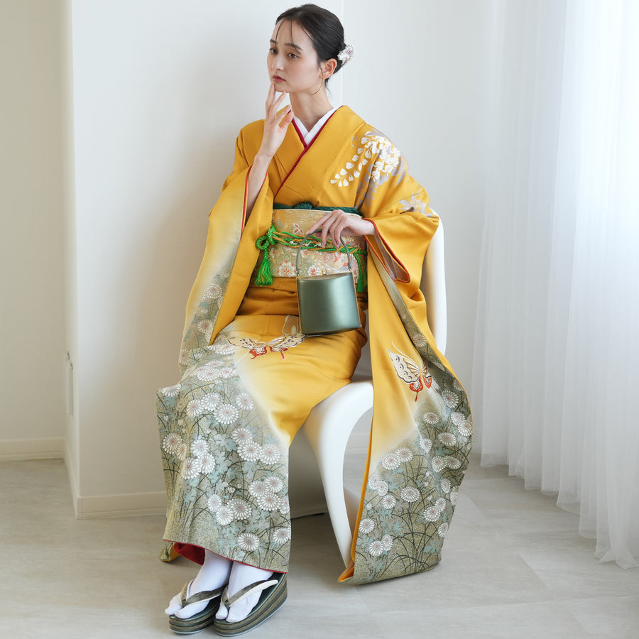 振袖レンタル 黄系 – utatane