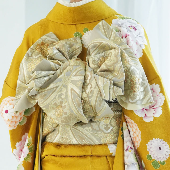 レンタル】振袖 着物セット 正絹着物+袋帯 成人式 晴れ着 往復送料無料