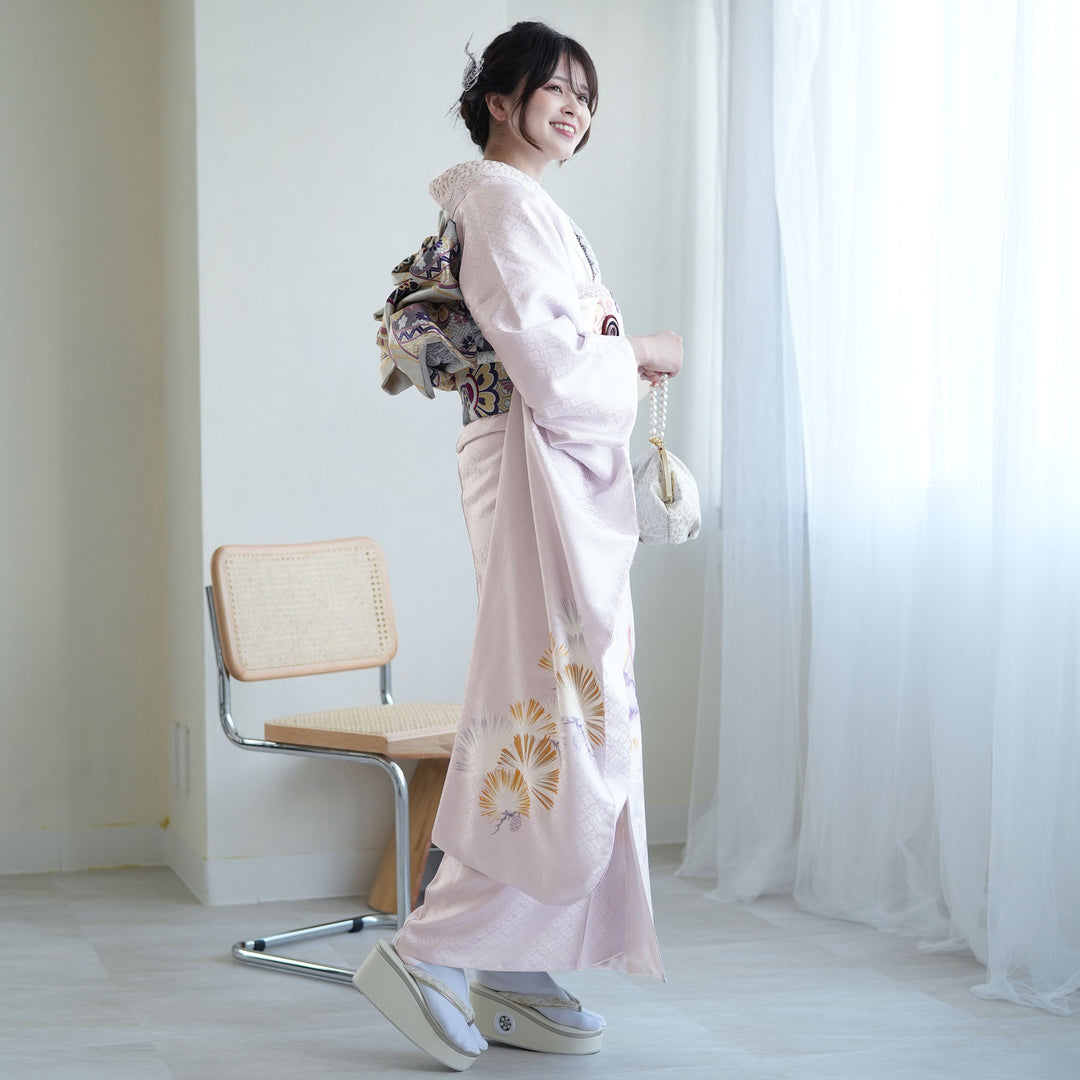 Michiです❣️ 【着物と帯 時流】L31s◆正絹 振袖7セット◆ 着物と帯 時流】25579s◇正絹 振袖7点セット◇必要な物は