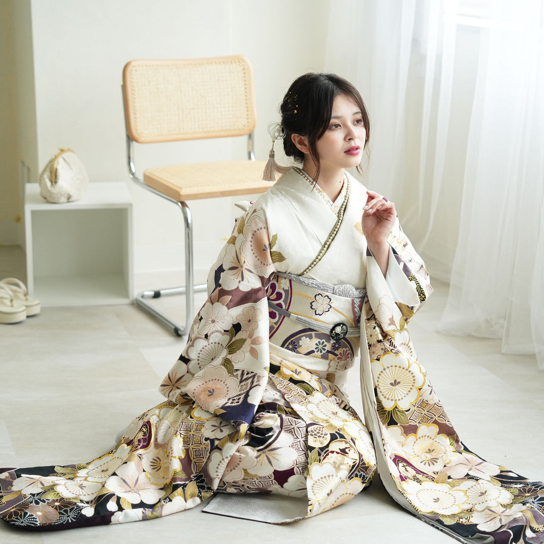 専用 KA751 振袖 身丈162cm 正絹 着物 成人式 1000620100_4.jpg