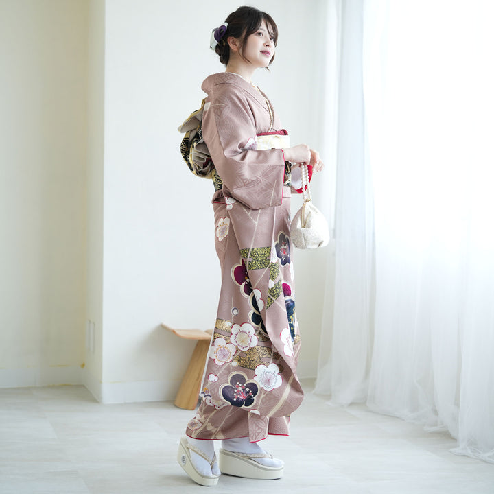 着物　セット　帯付き　晴れ着　松竹梅　50年以上前 着物 セット 帯付き 晴れ着 松竹梅 50年以上前