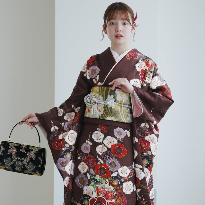 着物　帯　付け下げやお振袖などに　正絹 10%OFF】帯揚げ 振袖 成人式 丹後ちりめん 縫取り 正絹 シルク
