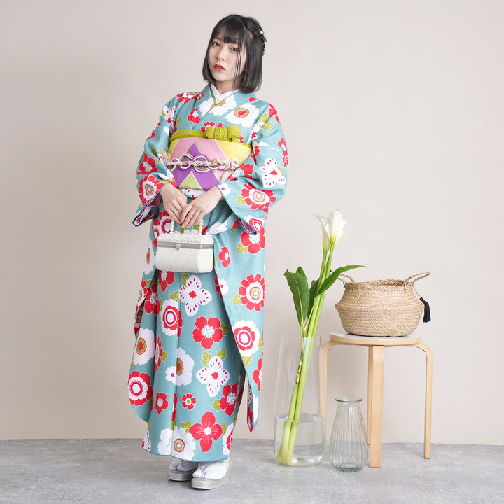レンタル】振袖 ひよこ商店 着物セット 成人式 晴れ着 記念撮影