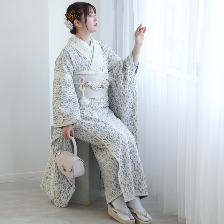 【セール中】振袖 セット 6点 洗える 新品 レース 袋帯 草履 成人式 着物 楽天市場】草履バッグセット 振袖用 パール レース レディース