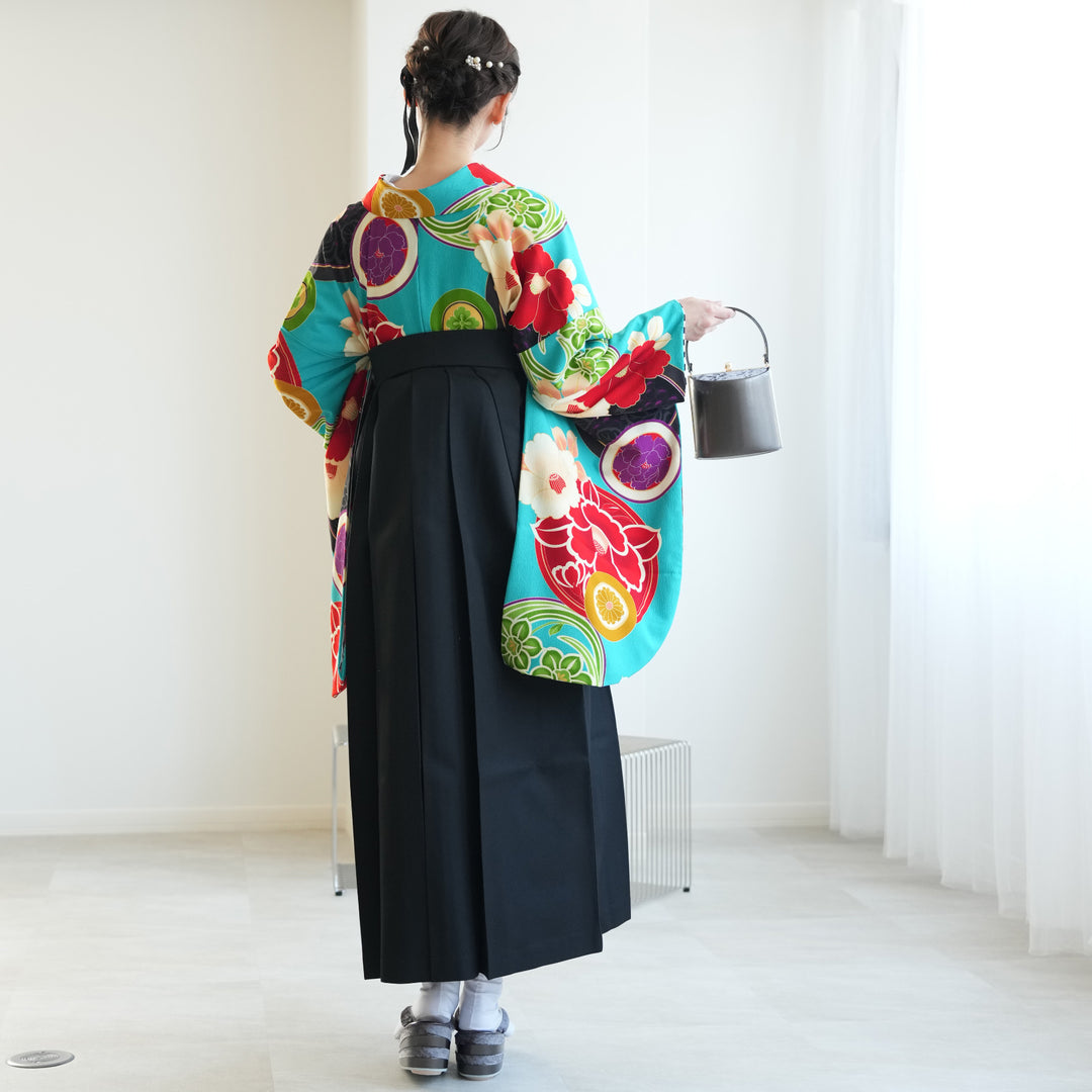 レンタル】 袴 17点セット JAPAN STYLE 袴91-99cm（身長153