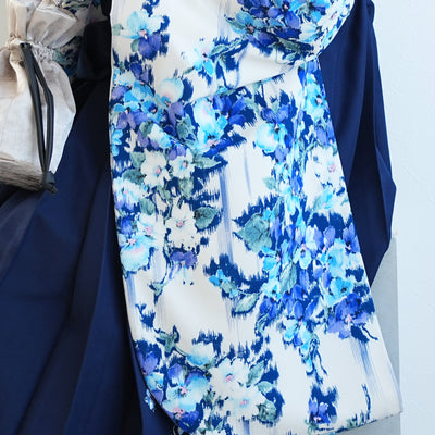 【レンタル】 袴 17点セット JILL STUART / ジル・スチュアート 袴91-99cm（身長153-170cm） 二尺袖着物 フルセット レディース 大学生 卒業式 日本製 （1020601601）