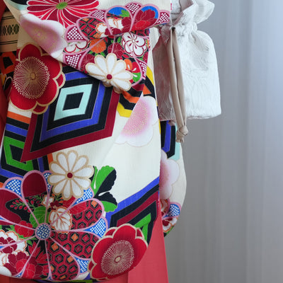 【レンタル】 袴 17点セット JAPANSTYLE×中村里砂 袴91-99cm（身長153-170cm） 二尺袖着物 フルセット レディース 大学生 卒業式 重ね衿縫い付済 （1020610801）