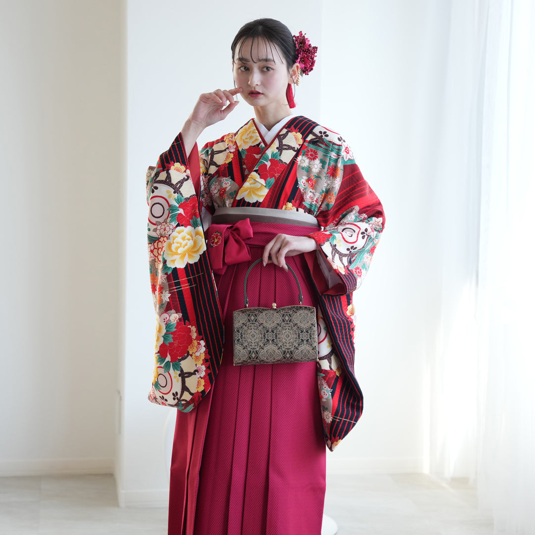 ✨新品未使用✨・たっつけ袴・Lサイズ(前紐下〜裾約103cm)・踊り衣装・踊り袴 5178711701_1024x1024.jpg?v=