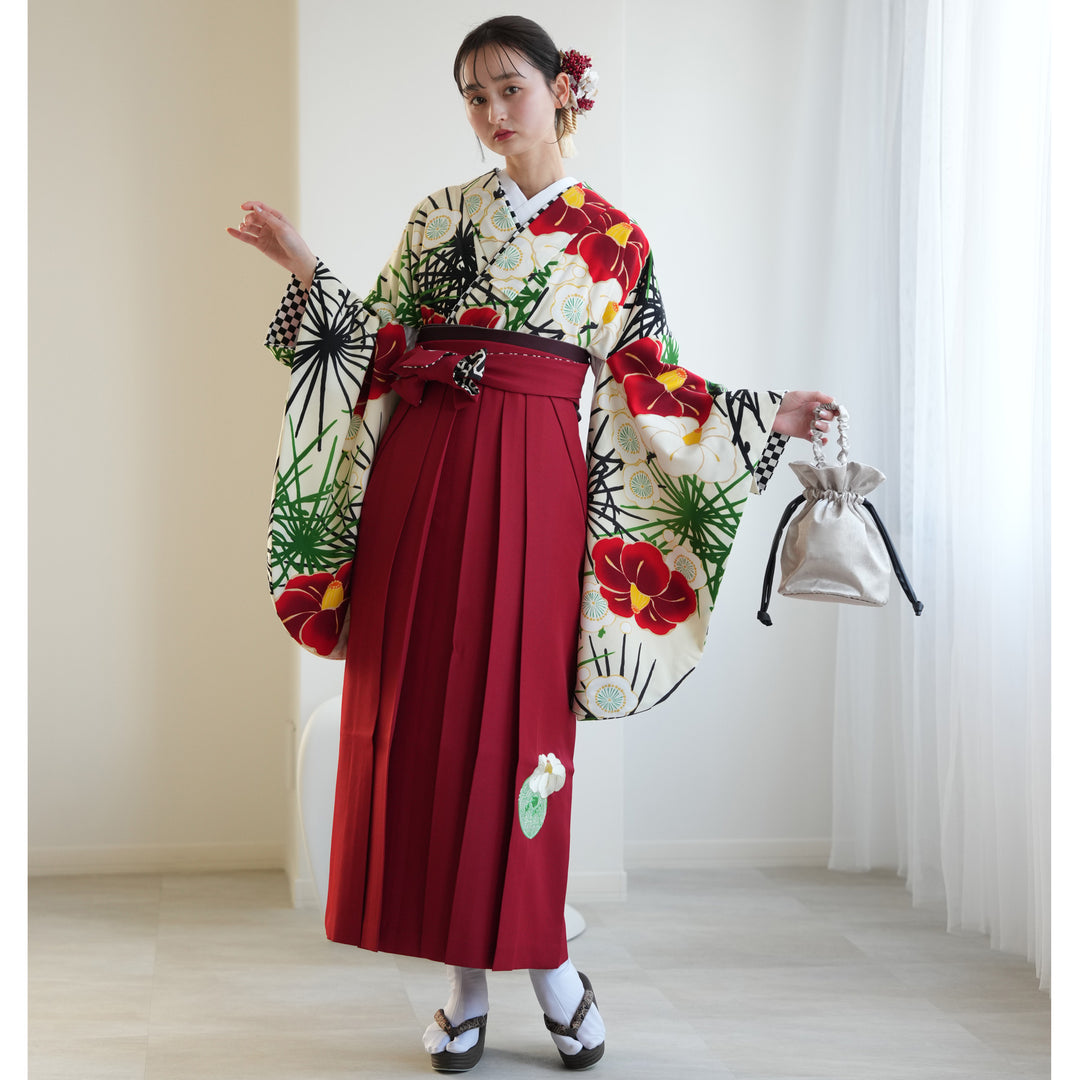 ✨新品未使用✨・たっつけ袴・Lサイズ(前紐下〜裾約103cm)・踊り衣装・踊り袴 たっつけ袴 袴 黒 ブラック 手古舞衣裳 獅子舞 踊り用 お祭り