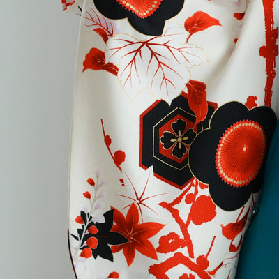 【レンタル】 袴 17点セット JAPANSTYLE 袴91-99cm（身長153-170cm） 二尺袖着物 フルセット レディース 大学生 卒業式 重ね衿縫い付済 （1020653401）