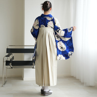 【レンタル】 袴 17点セット NATURAL BEAUTY 袴91-99cm（身長153-170cm） 二尺袖着物 フルセット レディース 大学生 卒業式 日本製 （1020675301）