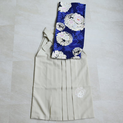 【レンタル】 袴 17点セット NATURAL BEAUTY 袴91-99cm（身長153-170cm） 二尺袖着物 フルセット レディース 大学生 卒業式 日本製 （1020675301）