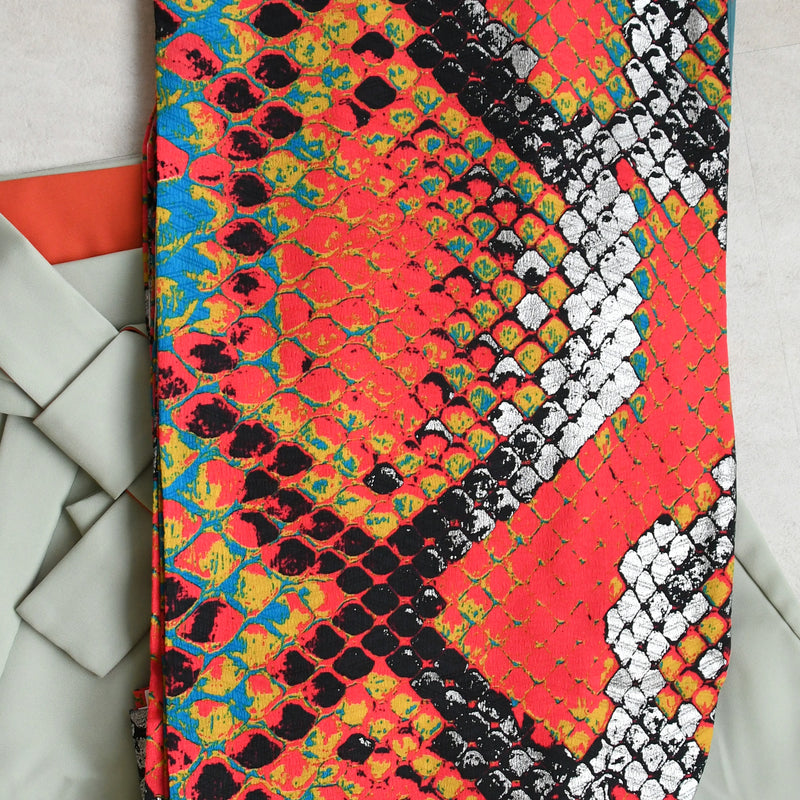 【レンタル】 袴 17点セット モダンアンテナ 袴91-99cm（身長153-170cm） 二尺袖着物 フルセット レディース 大学生 卒業式 日本製 （1020696801）