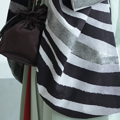 【レンタル】 袴 17点セット モダンアンテナ 袴91-99cm（身長153-170cm） 二尺袖着物 フルセット レディース 大学生 卒業式 日本製 （1020697001）