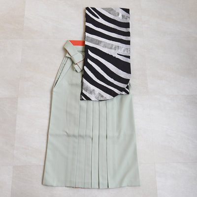 【レンタル】 袴 17点セット モダンアンテナ 袴91-99cm（身長153-170cm） 二尺袖着物 フルセット レディース 大学生 卒業式 日本製 （1020697001）