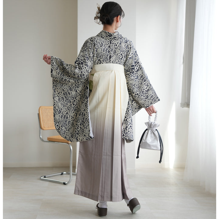レンタル品】utatane 2尺袖 袴 17点セット 91-99cm 日本製レース