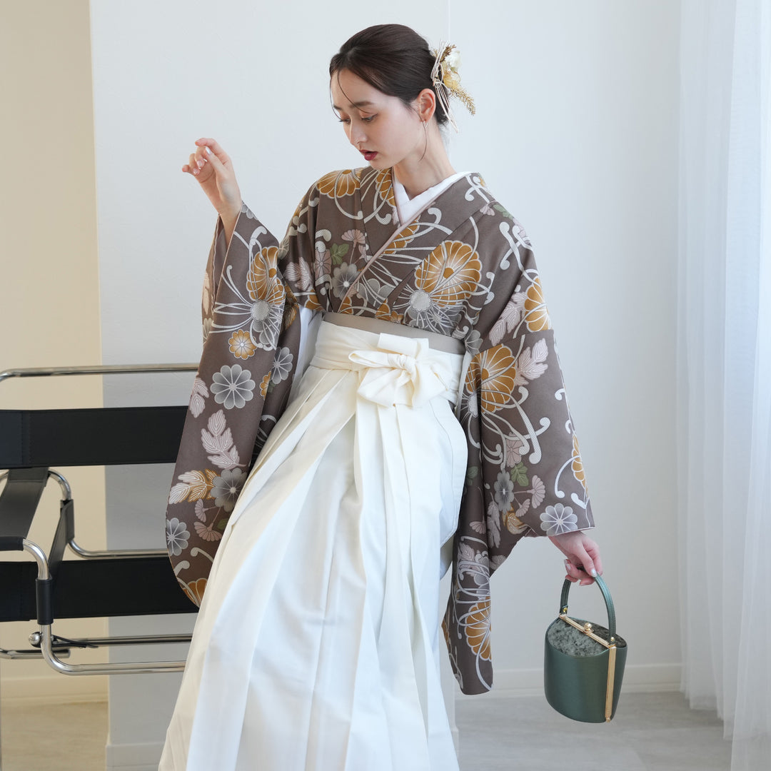 レンタル】 袴 17点セット ひよこ商店 袴91-99cm（身長153-170cm） 二