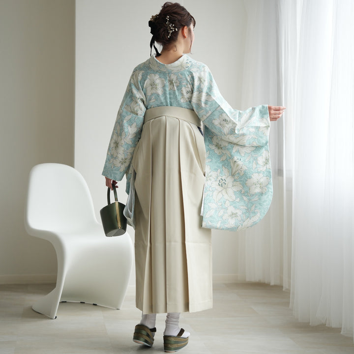 レンタル】 袴 17点セット 玉城ティナ×紅一点 すきとおる牡丹 袴