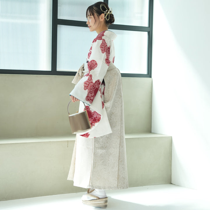【utatane】ひよこ商店 二尺袖(重ね襟縫い付け済み） 楽天市場】【レンタル】【ひよこ商店 袴 17点セット 】二尺袖