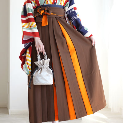 【レンタル】 袴 17点セット モダンアンテナ 二尺袖着物 飛翔 エクスプレス 袴99cm（身長163-170cm）重ね衿縫い付済  卒業式 大学生 専門学生（1022606501）