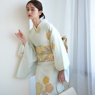 【レンタル】訪問着 着物セット きもの 正絹 フォーマル 結婚式 卒業式 お茶会 食事会 七五三 お宮参り 往復送料無料（1040600400）※2025年11月予約空き無し