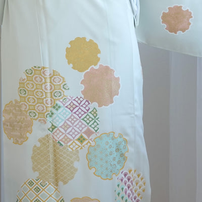 【レンタル】訪問着 着物セット きもの 正絹 フォーマル 結婚式 卒業式 お茶会 食事会 七五三 お宮参り 往復送料無料（1040600400）※2025年11月予約空き無し