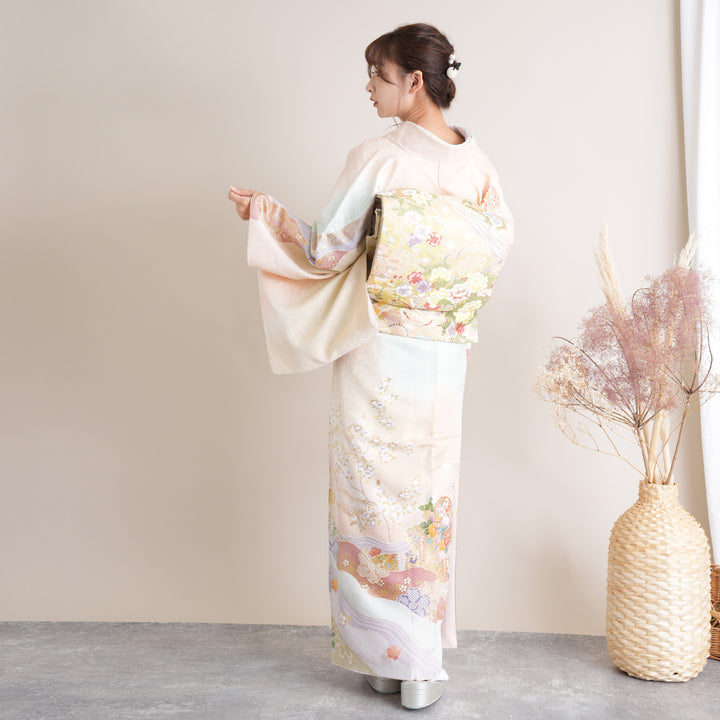 ご購入希望者様あり お着物のみに変更 お客様の着物姿✨️✨️ お母様の着付けをさせていただきました