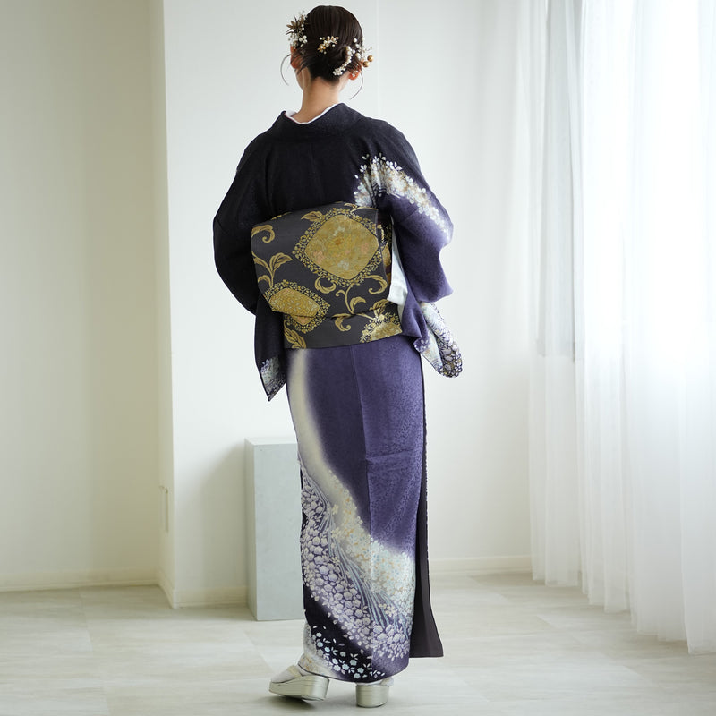 【レンタル】訪問着 着物セット きもの フォーマル 結婚式 卒業式 お茶会 食事会 七五三 お宮参り 往復送料無料（1040600600）