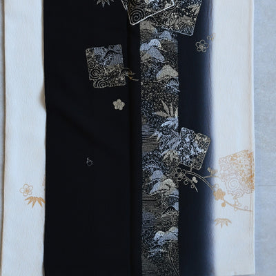 【レンタル】訪問着 着物セット きもの フォーマル 結婚式 卒業式 お茶会 食事会 七五三 お宮参り 往復送料無料（1040601300）