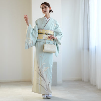 【レンタル】訪問着 着物セット きもの フォーマル 結婚式 卒業式 お茶会 食事会 七五三 お宮参り 往復送料無料（1040601400）