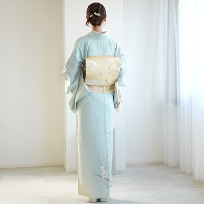 【レンタル】訪問着 着物セット きもの フォーマル 結婚式 卒業式 お茶会 食事会 七五三 お宮参り 往復送料無料（1040601400）