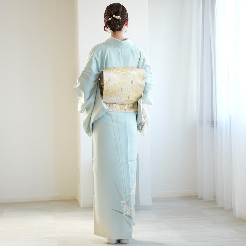 【レンタル】訪問着 着物セット きもの フォーマル 結婚式 卒業式 お茶会 食事会 七五三 お宮参り 往復送料無料（1040601400）