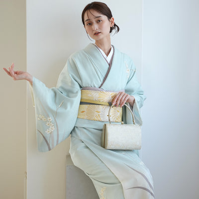 【レンタル】訪問着 着物セット きもの フォーマル 結婚式 卒業式 お茶会 食事会 七五三 お宮参り 往復送料無料（1040601400）