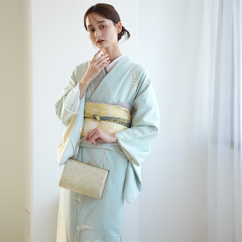 【レンタル】訪問着 着物セット きもの フォーマル 結婚式 卒業式 お茶会 食事会 七五三 お宮参り 往復送料無料（1040601400）