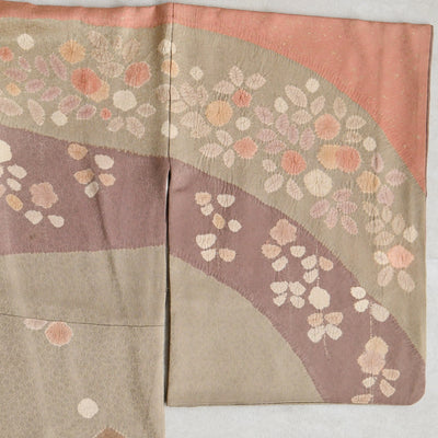 【レンタル】訪問着 着物セット きもの 正絹 フォーマル 結婚式 卒業式 お茶会 食事会 七五三 お宮参り 往復送料無料（1040604300）※2025年10～11月予約空き無し