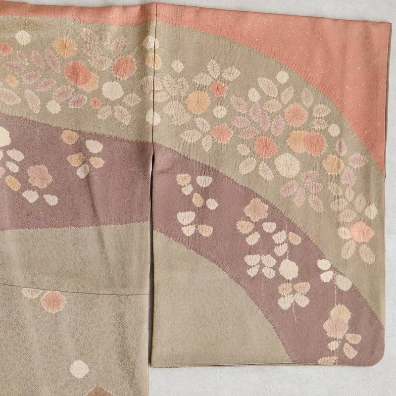 【レンタル】訪問着 着物セット きもの 正絹 フォーマル 結婚式 卒業式 お茶会 食事会 七五三 お宮参り 往復送料無料（1040604300）※2025年10～11月予約空き無し