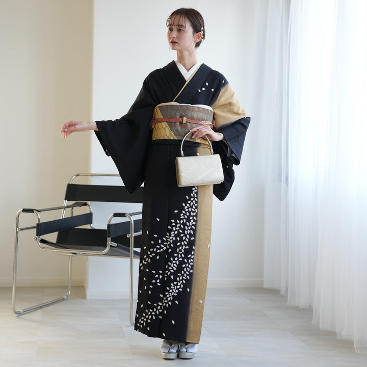 レンタル】訪問着 着物セット きもの フォーマル 結婚式 卒業式 お茶会