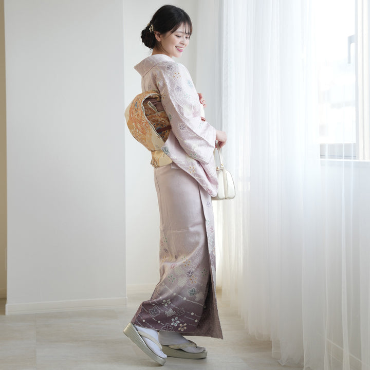 お着物セット レンタル】訪問着 着物セット きもの フォーマル 結婚式 卒業式 お茶会