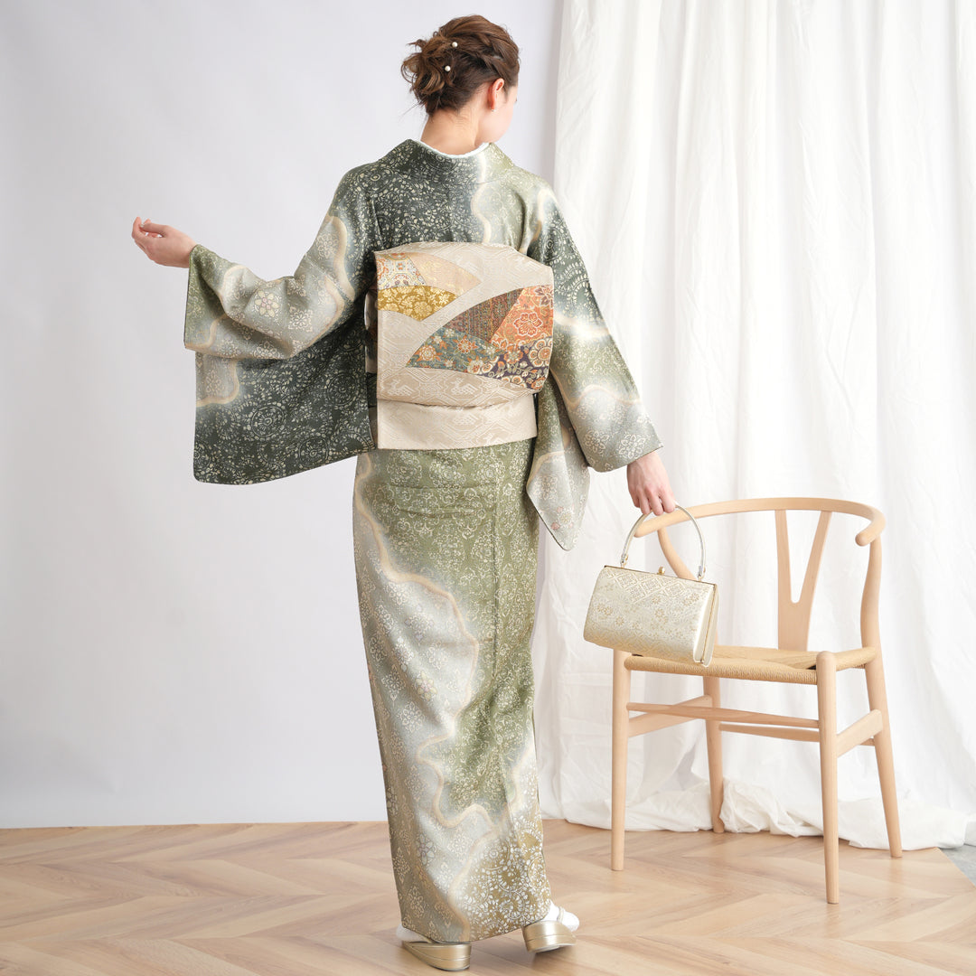 裄７２ｃｍ　【特選の訪問着】　お宮参り・ご結婚式やお茶会に…　美品のお着物です 裄72cm 【特選の訪問着】 お宮参り・ご結婚式やお茶会に… 美