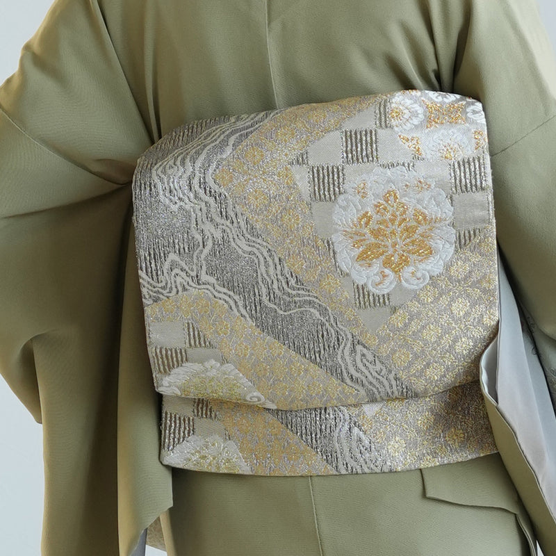 【レンタル】訪問着 着物セット きもの 小さめサイズ Sサイズ フォーマル 結婚式 卒業式 お茶会 食事会 七五三 お宮参り 往復送料無料（1040605700）