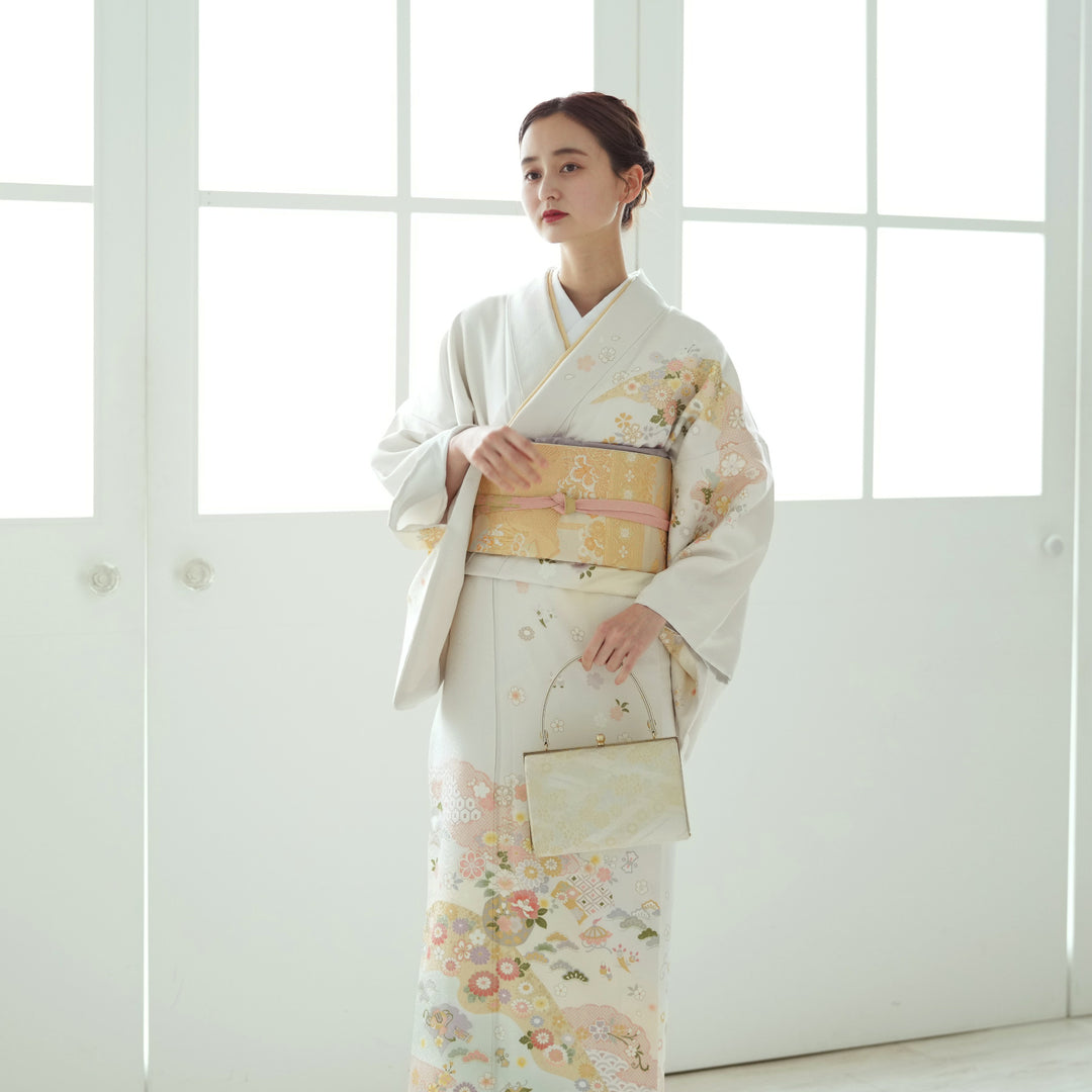 レンタル】訪問着 着物セット きもの フォーマル 結婚式 卒業式