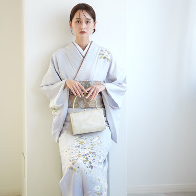 【レンタル】訪問着 着物セット きもの フォーマル 結婚式 卒業式 お茶会 食事会 七五三 お宮参り 往復送料無料（1040606700）